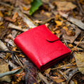 portfeuille pour femme rouge